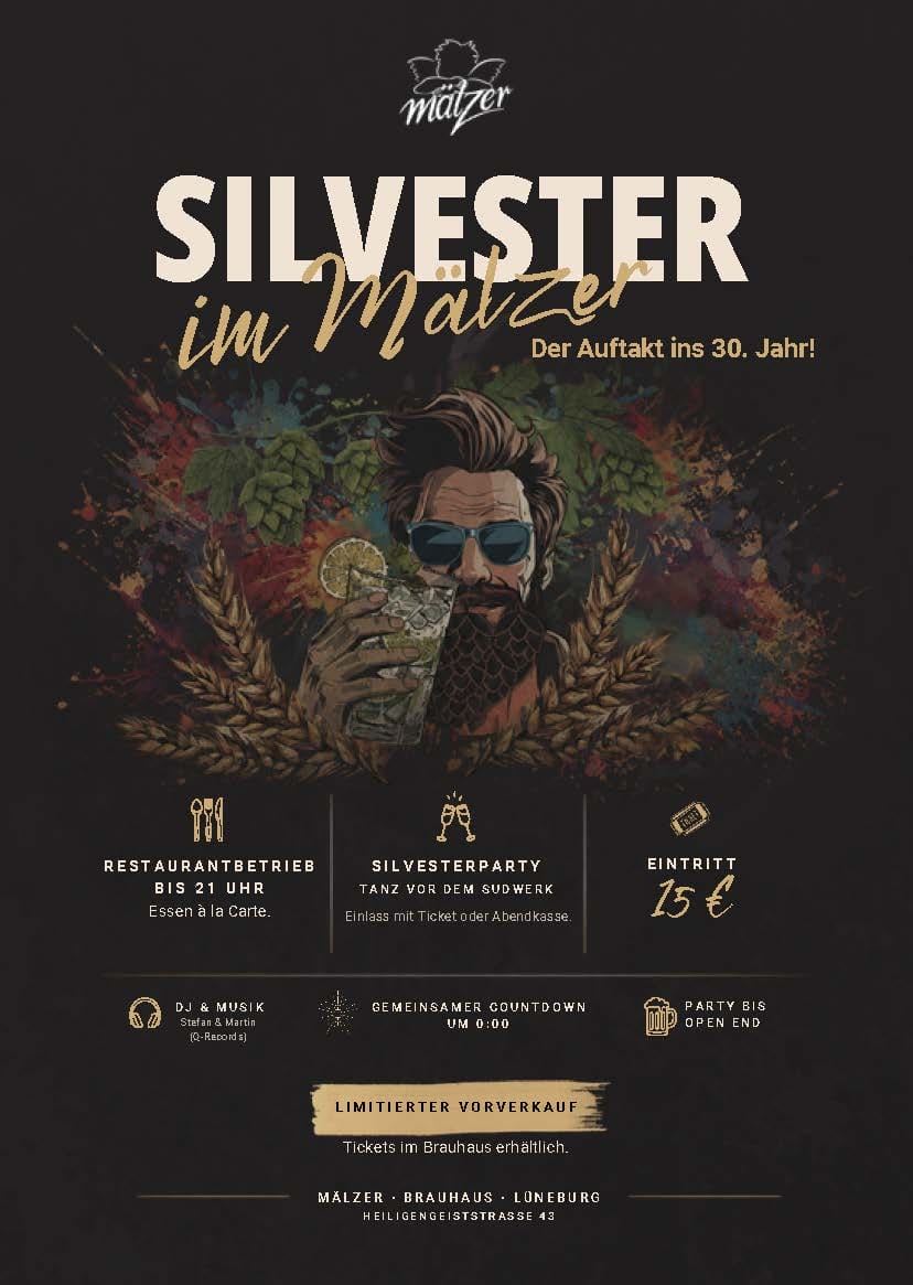 Mälzer Silvester Flyer